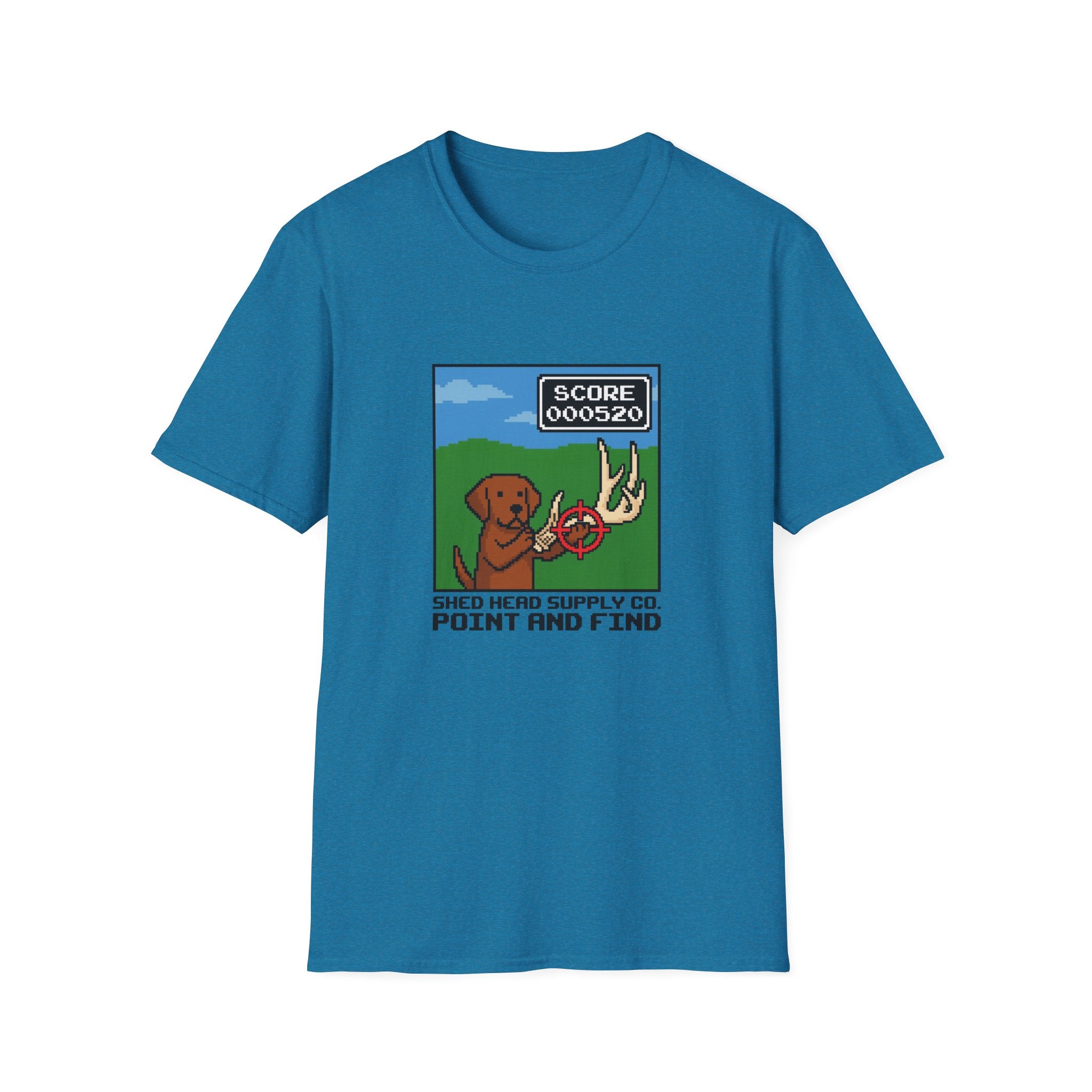 Horn Hunt 80's Video Game T-Shirt