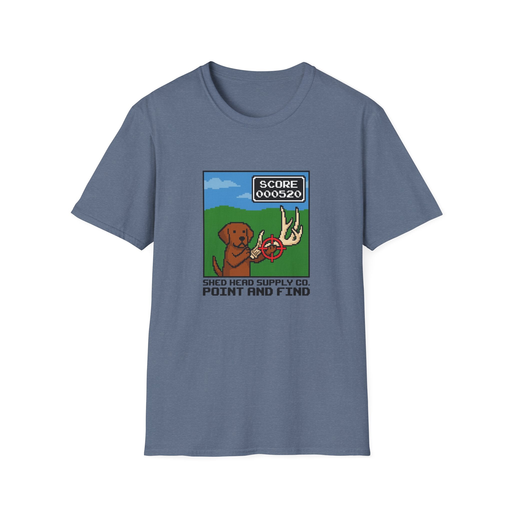Horn Hunt 80's Video Game T-Shirt