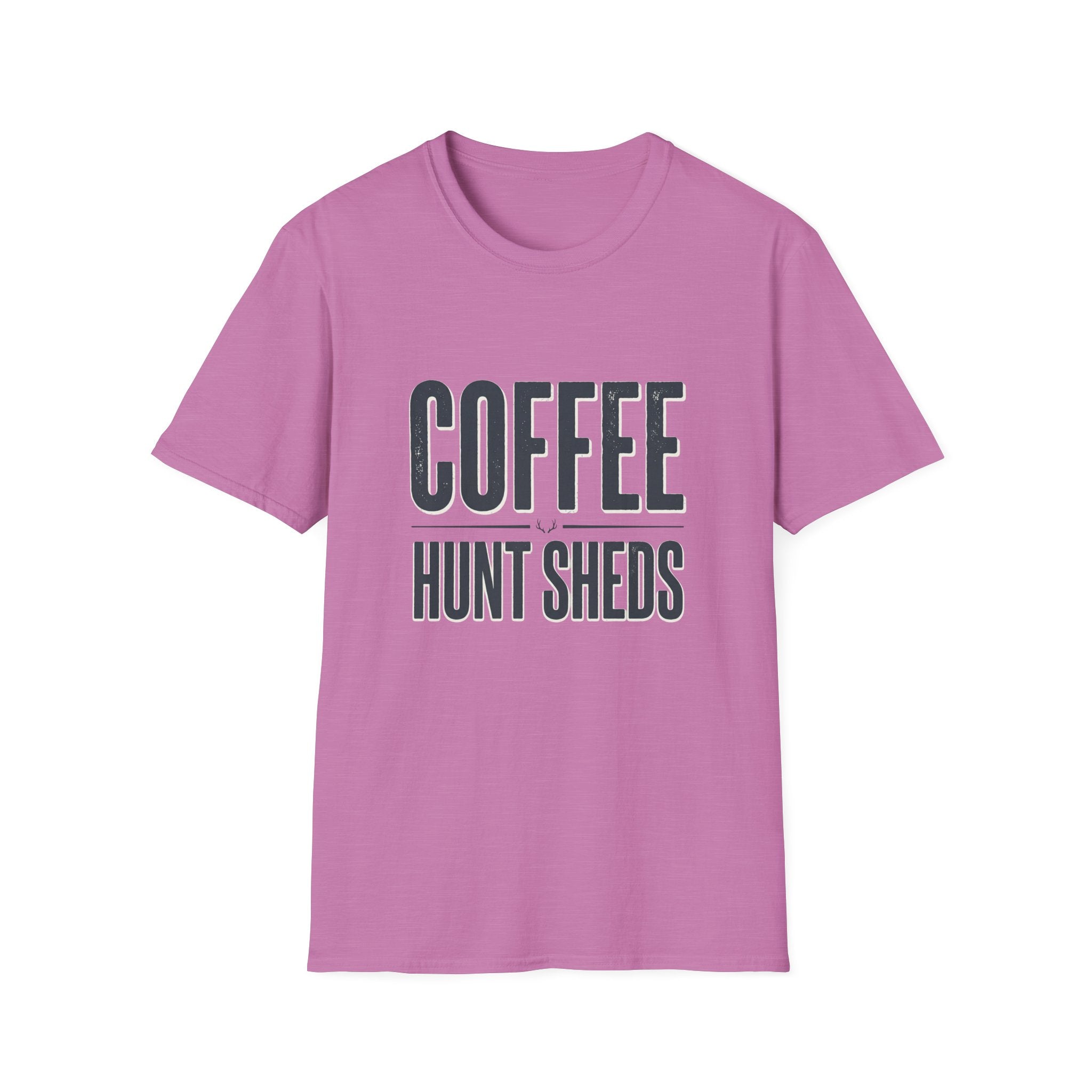 Drink Coffee & Hunt Sheds Antler T-Shirt