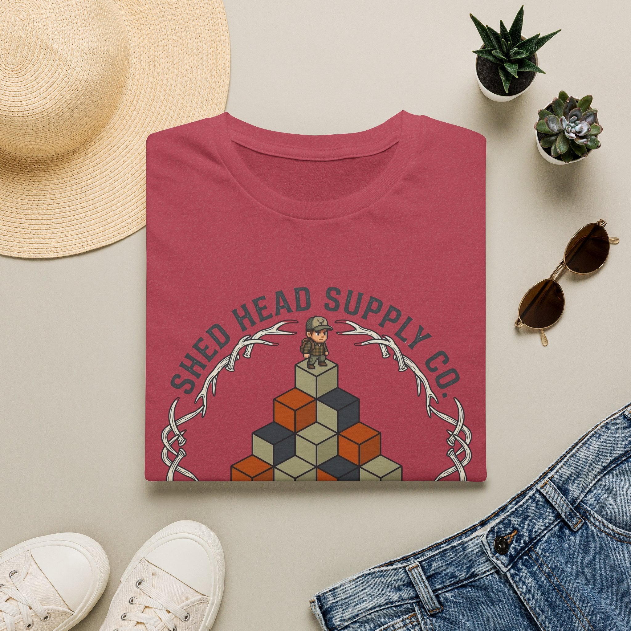 Cube-Bert 80's Video Game T-Shirt