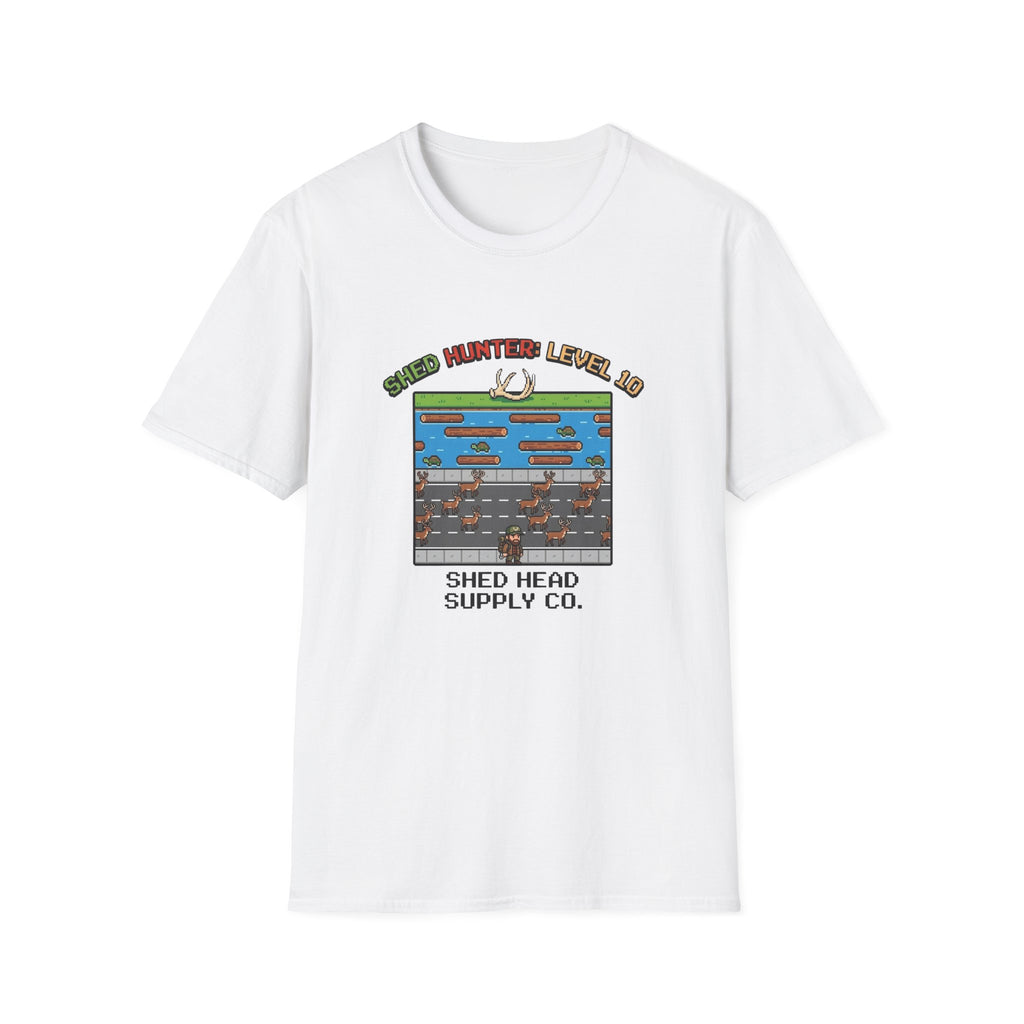 Shed Hunter 80's Video Game T-Shirt