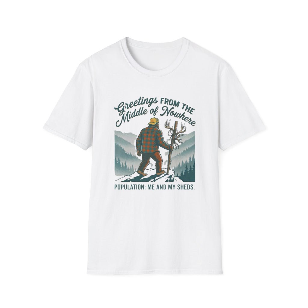 Greetings From the Middle of Nowhere T-Shirt