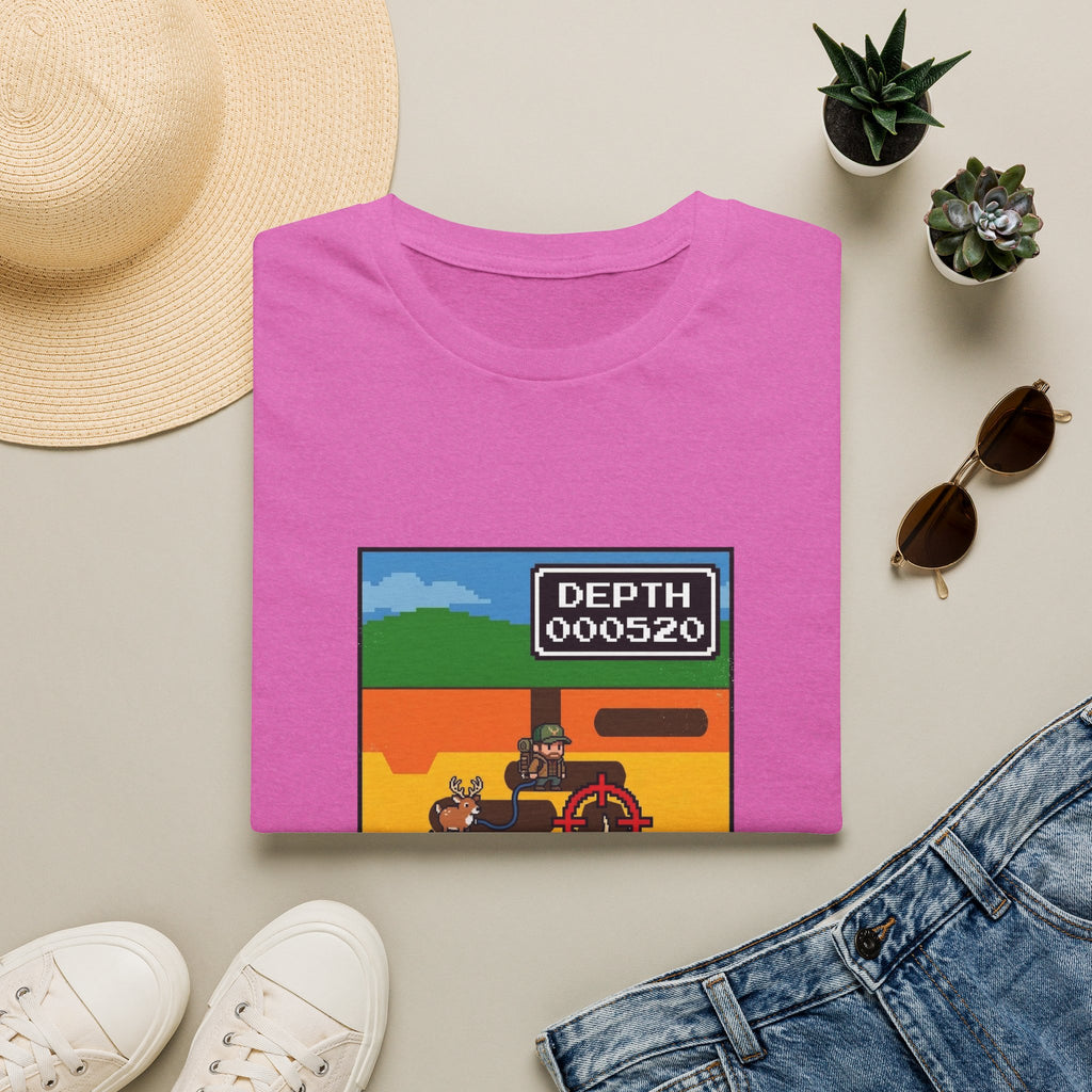 Digging For Gold 80's Video Game T-Shirt