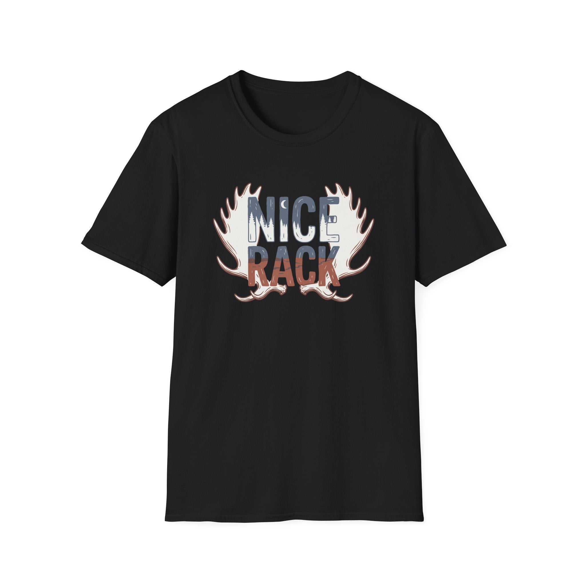 NICE RACK Moose Antlers T-Shirt