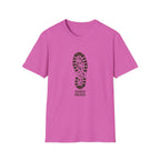 Shed Head Hiking Boot Print T-Shirt