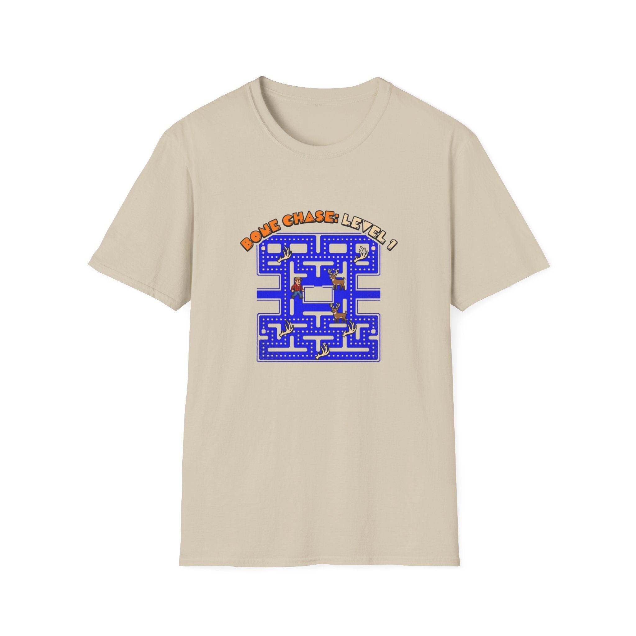 Bone Chase 80's Video Game T-Shirt