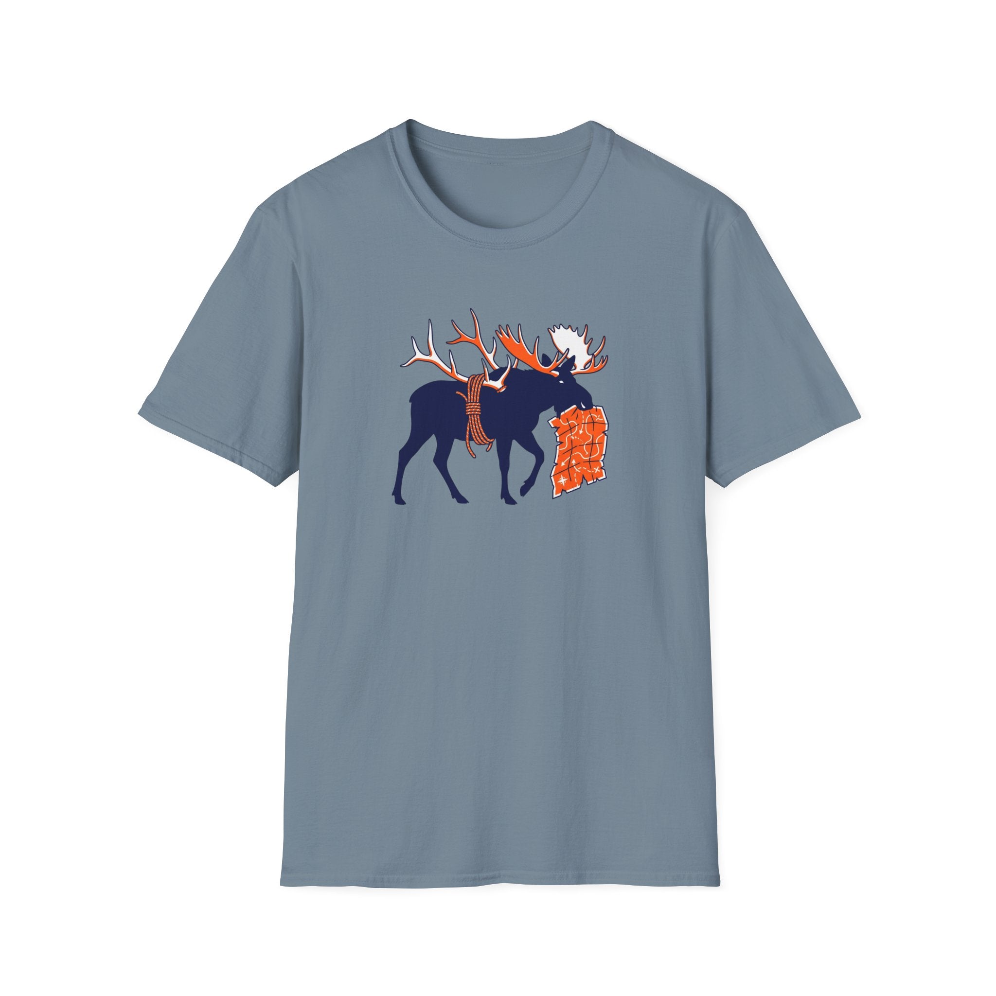The Moose With The Map T-Shirt