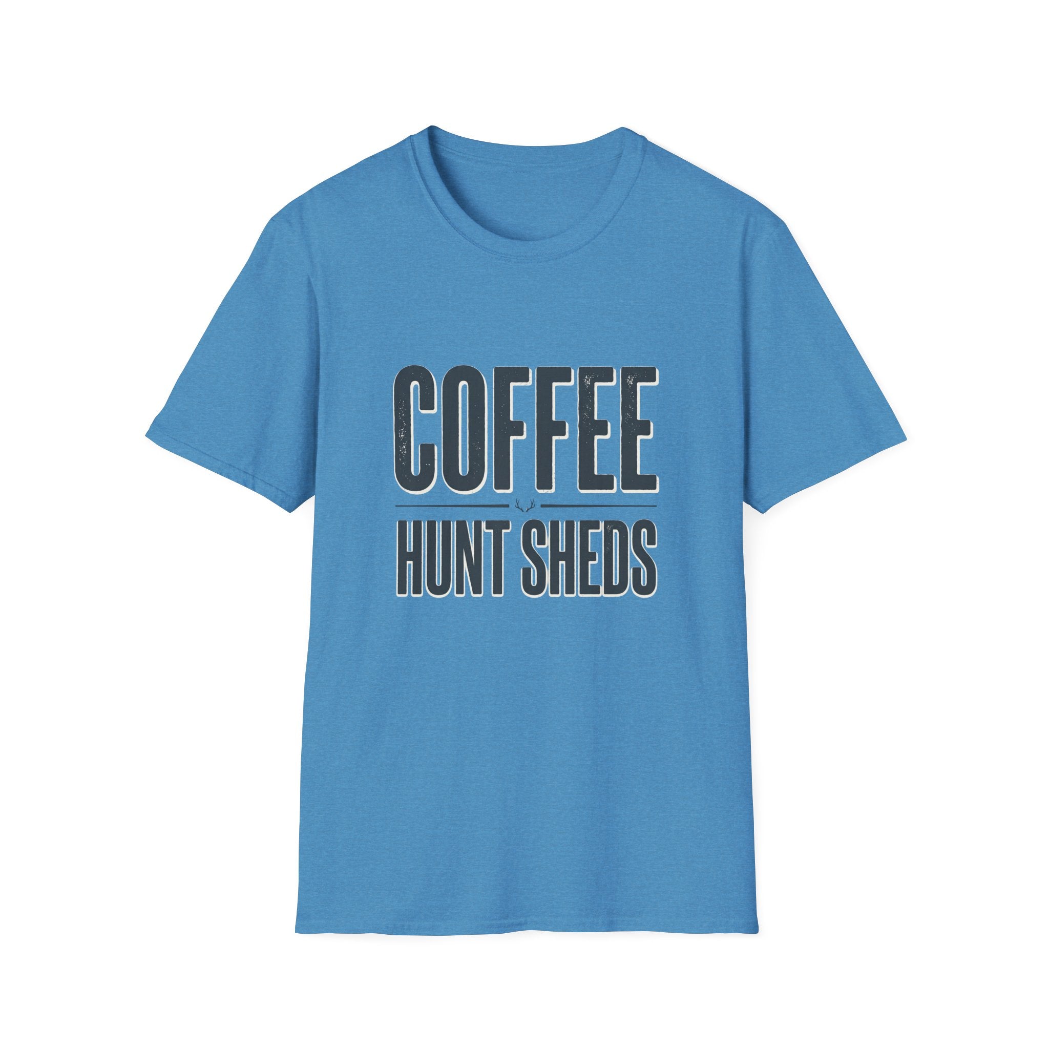 Drink Coffee & Hunt Sheds Antler T-Shirt