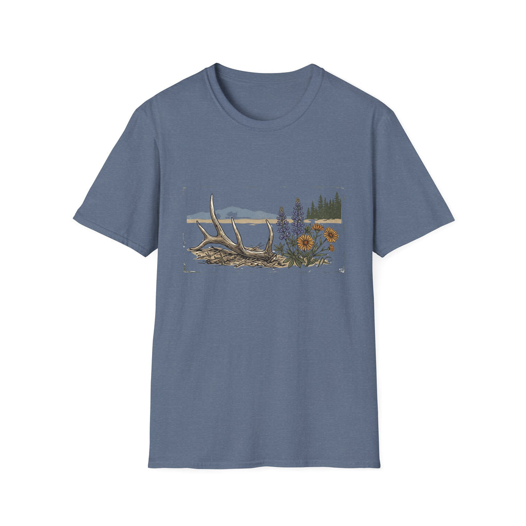 Elk Shed & Wildflowers T-Shirt