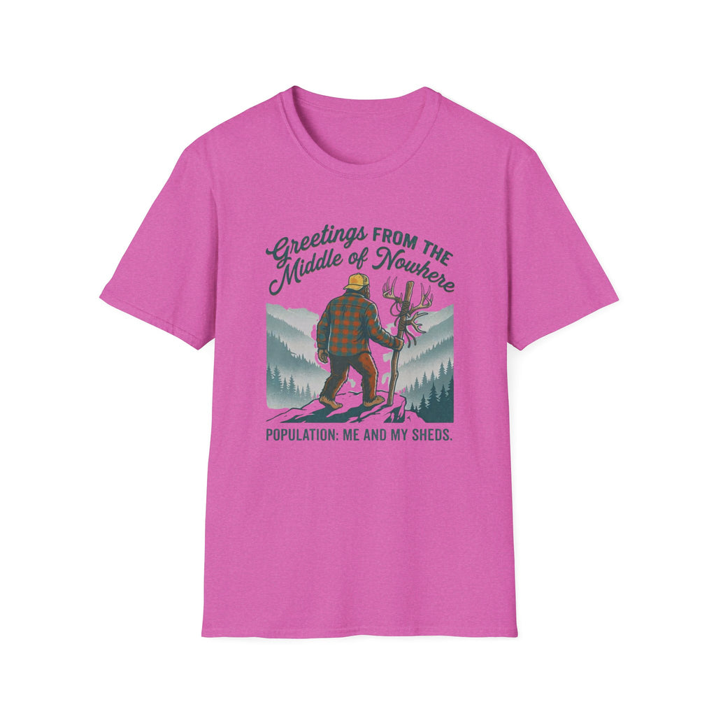 Greetings From the Middle of Nowhere T-Shirt