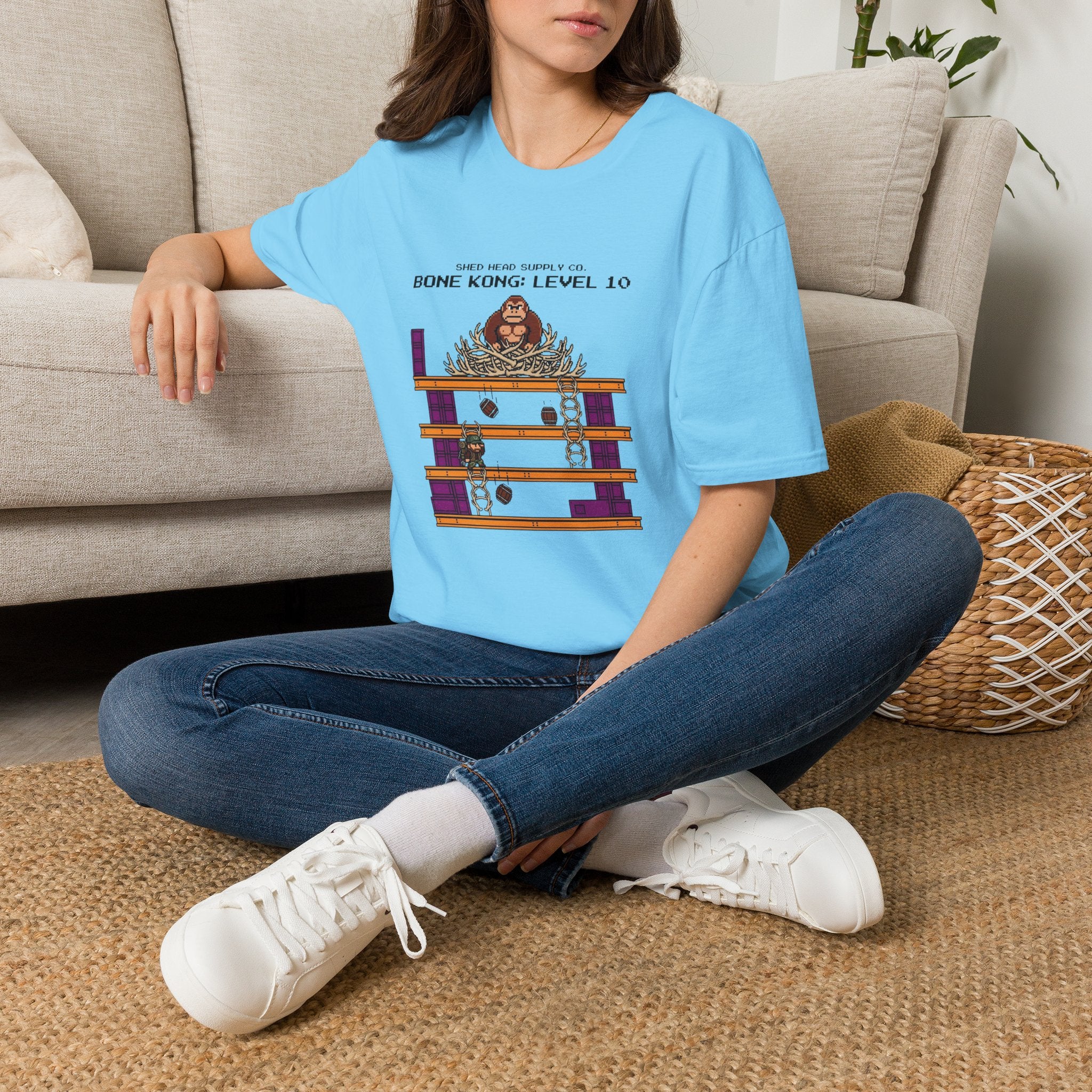 Bone Kong 80's Video Game T-Shirt