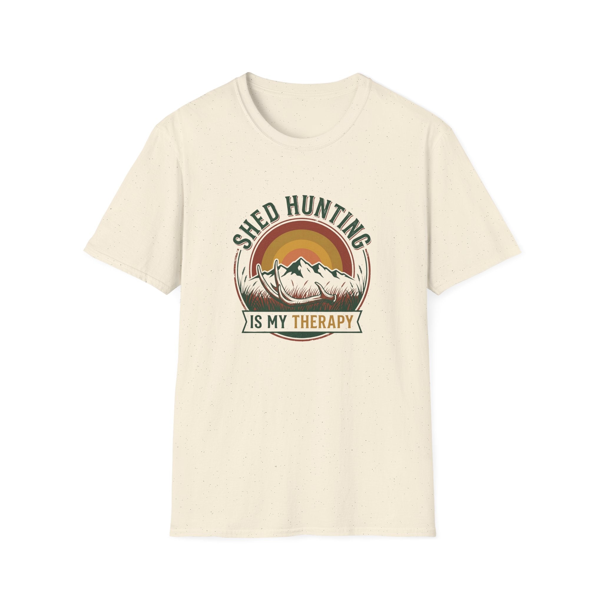 Shed Hunting is my Therapy Badge T-Shirt
