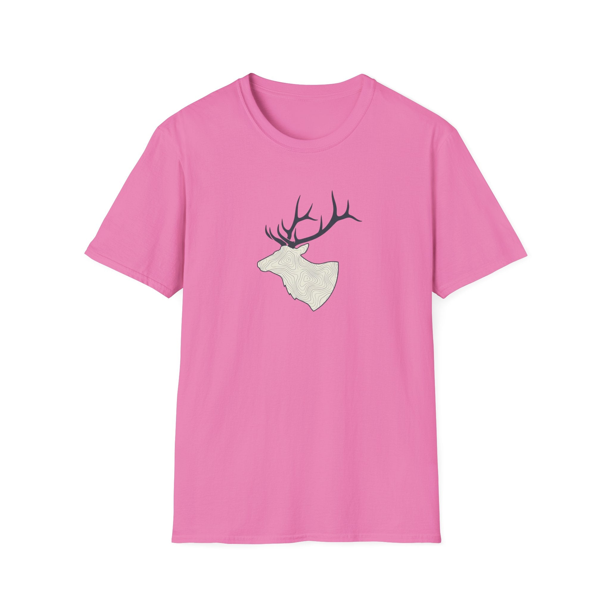 Elk Topography Silhouette T-Shirt