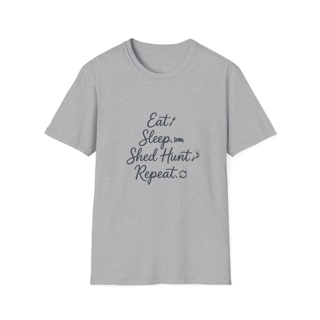 Eat. Sleep. Shed Hunt. Repeat. T-Shirt