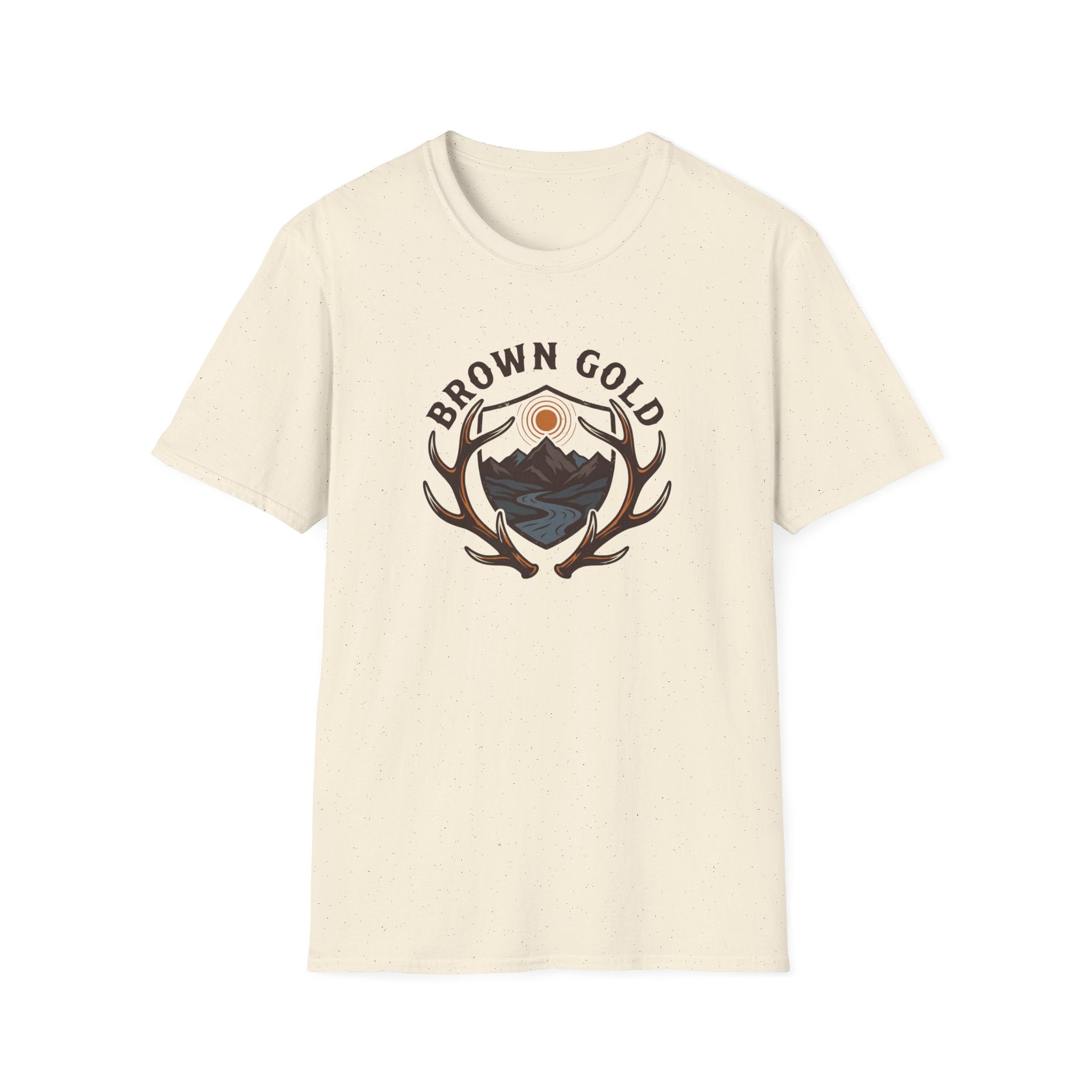 Brown Gold Shield T-Shirt