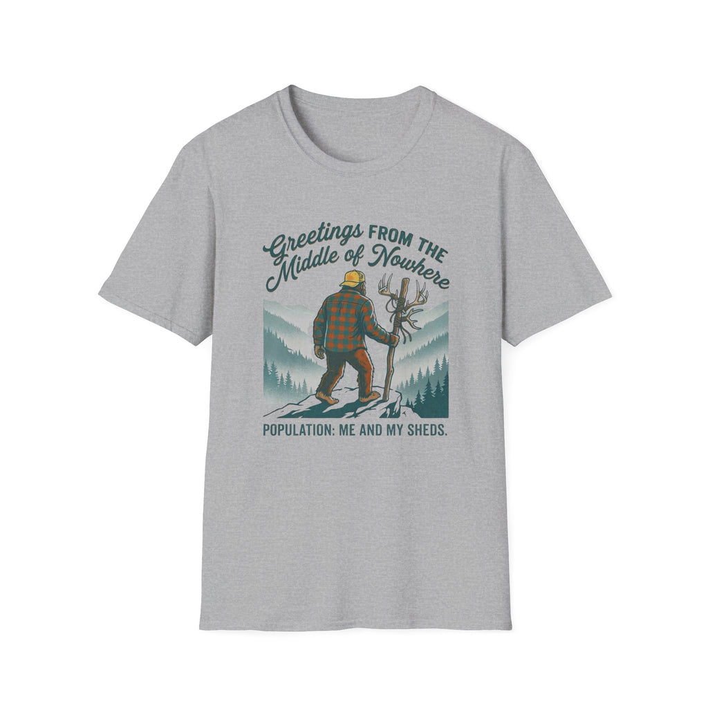 Greetings From the Middle of Nowhere T-Shirt