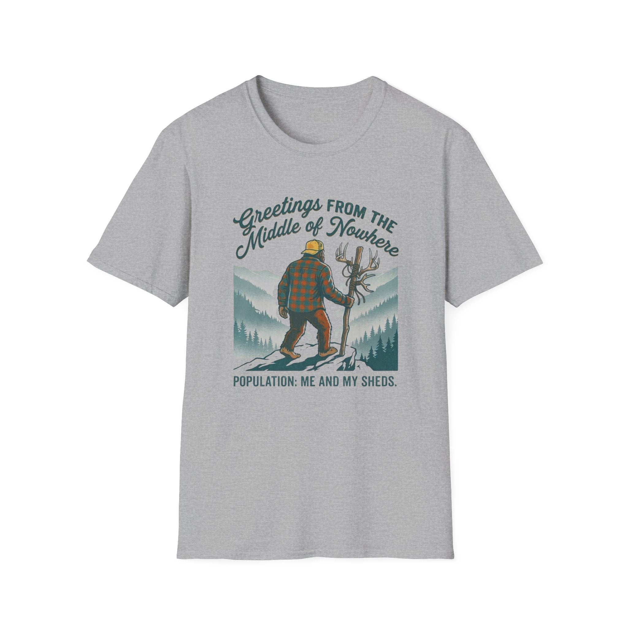 Greetings From the Middle of Nowhere T-Shirt