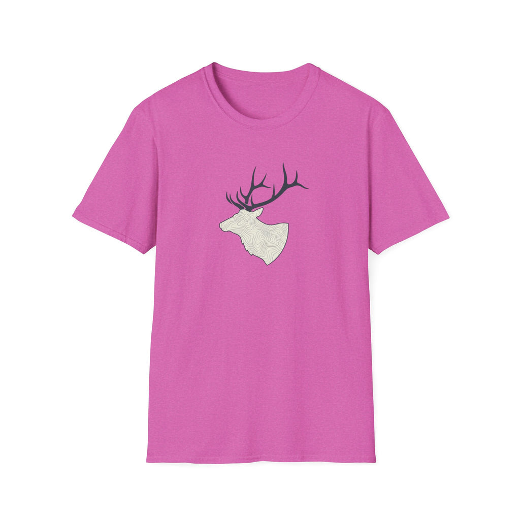 Elk Topography Silhouette T-Shirt
