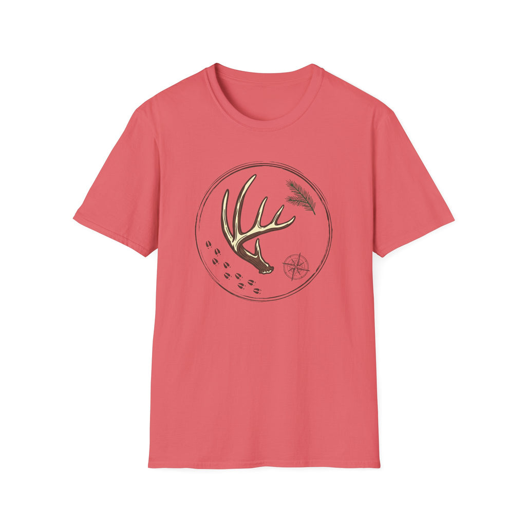 Antler Shed and Hoof Prints T-Shirt