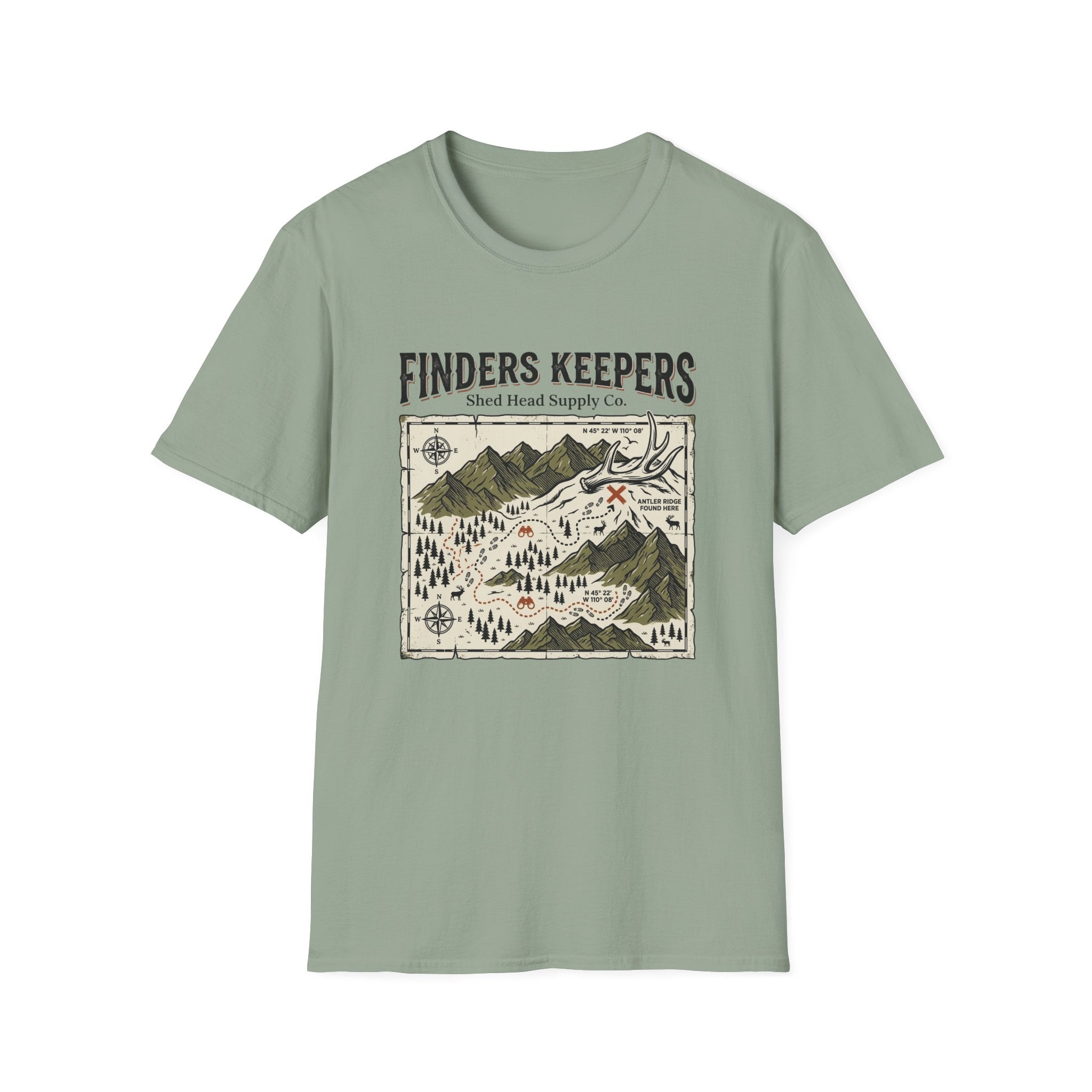 Finders Keepers Treasure Map T-Shirt