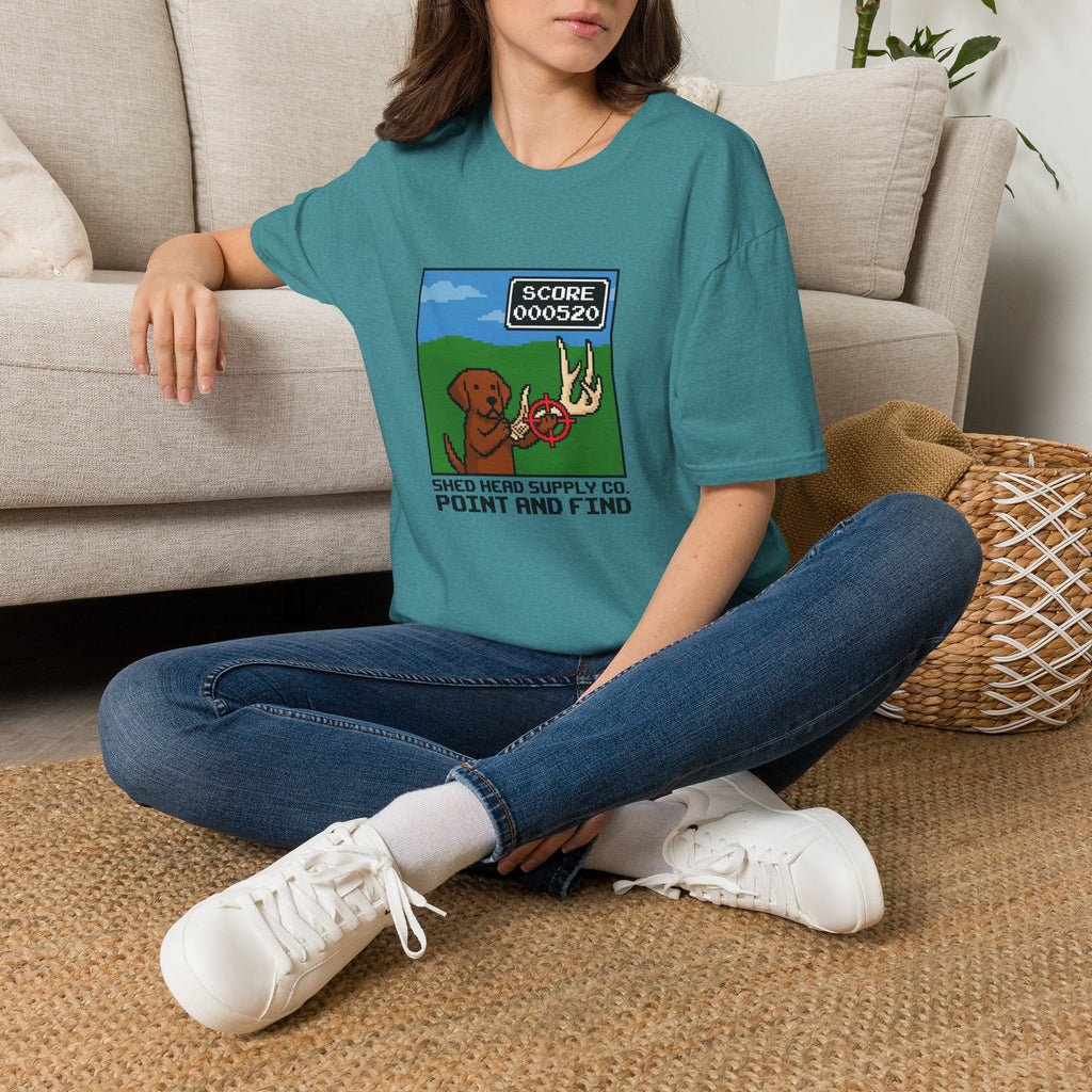 Horn Hunt 80's Video Game T-Shirt