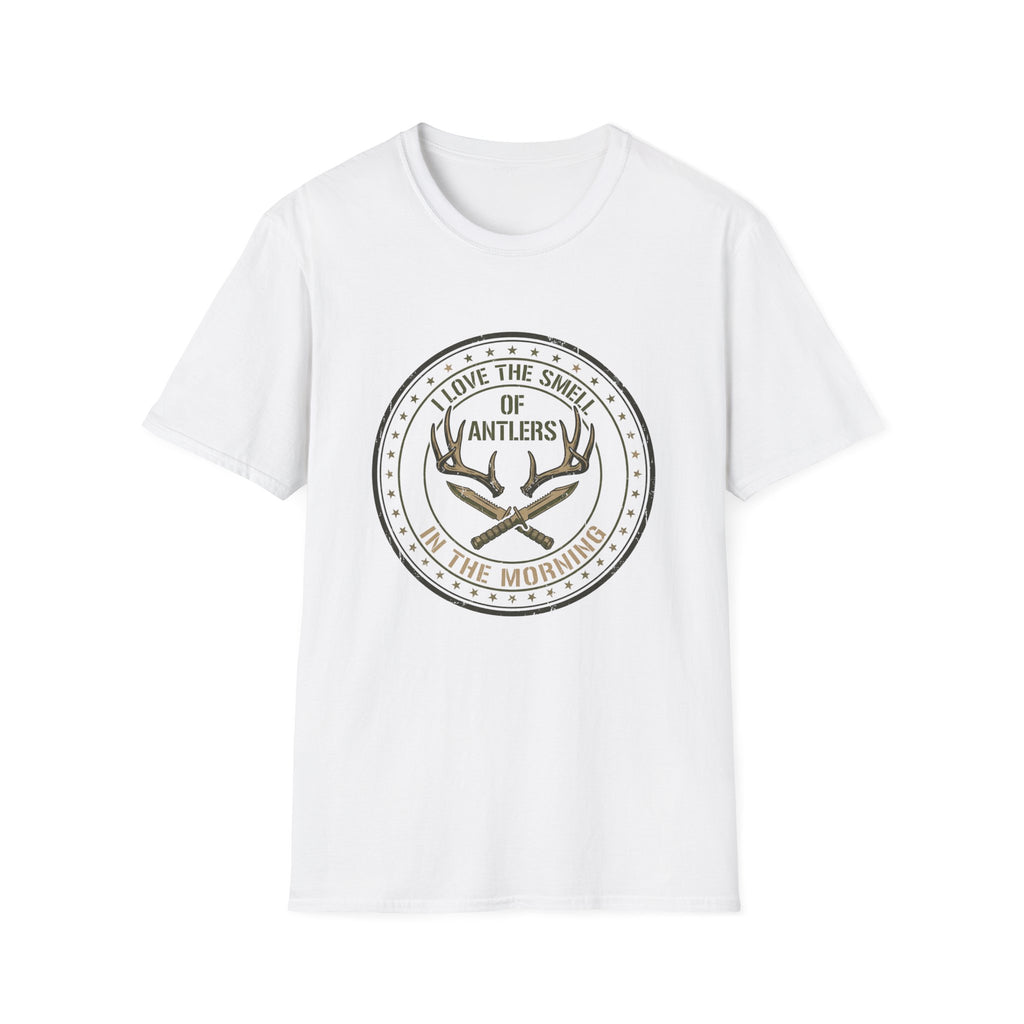 I Love the Smell of Antlers in the Morning T-Shirt