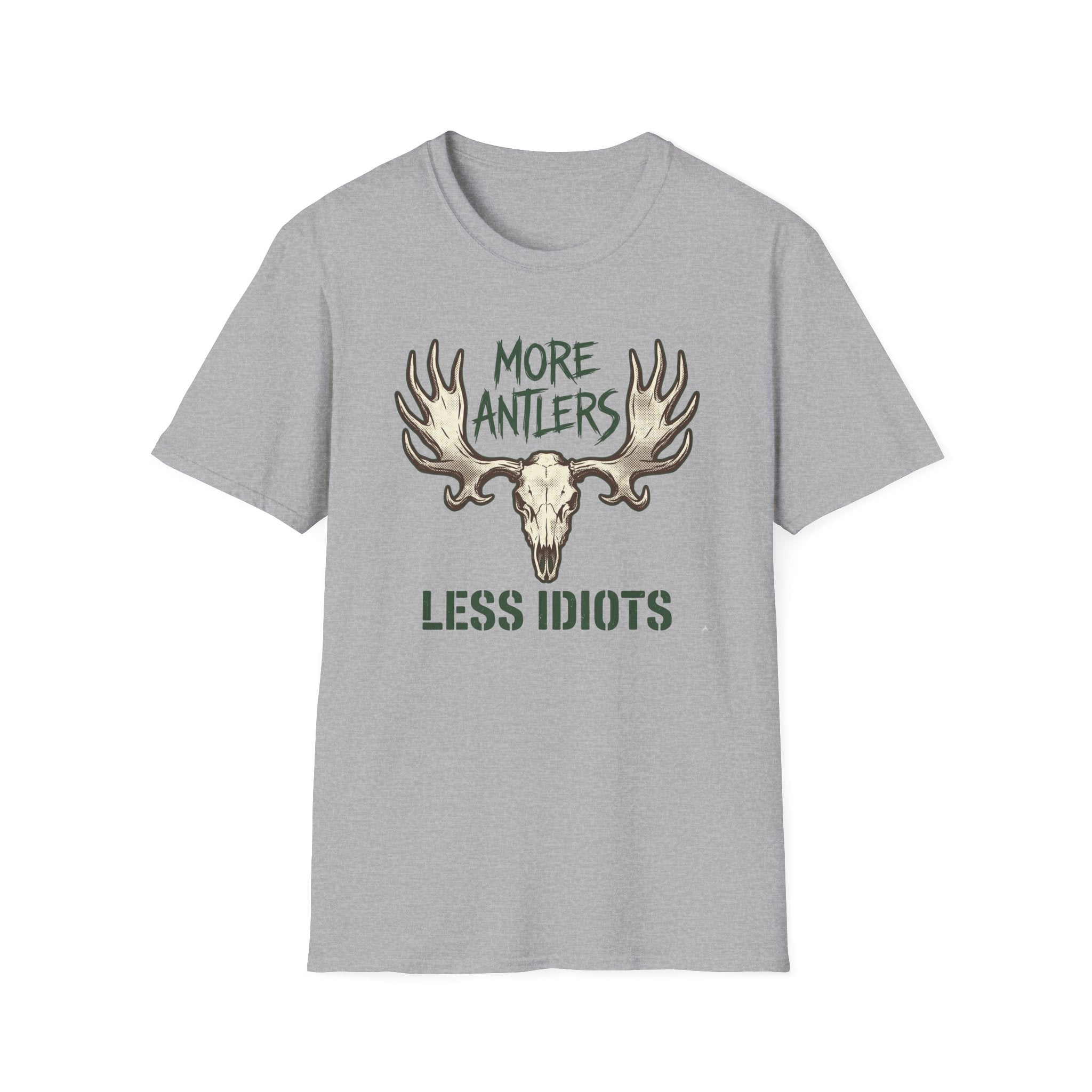 More Antlers, Less Idiots T-Shirt