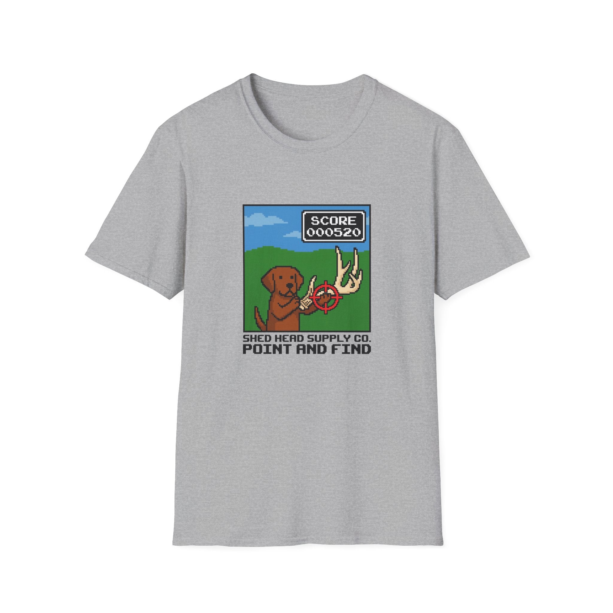 Horn Hunt 80's Video Game T-Shirt