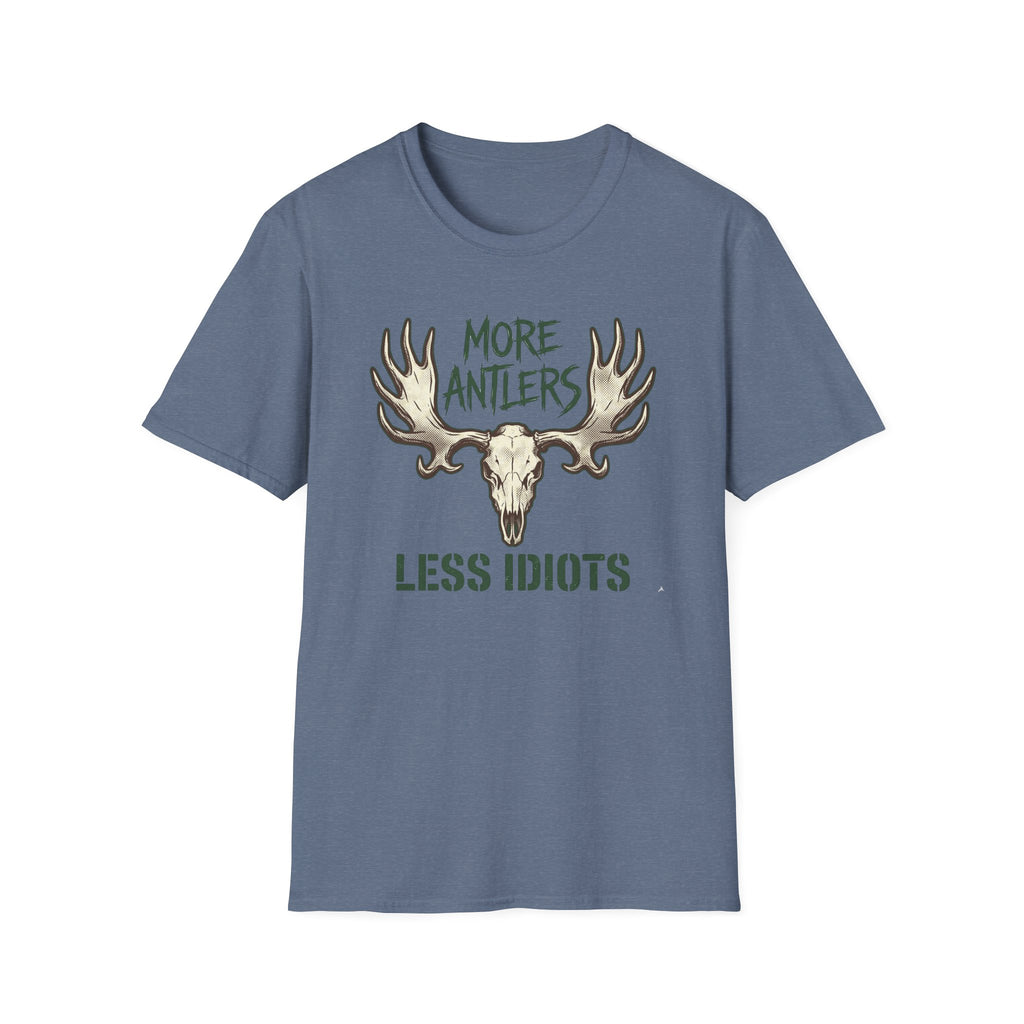 More Antlers, Less Idiots T-Shirt