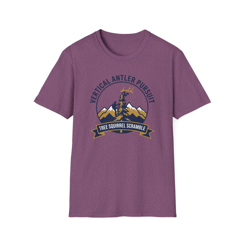 Vertical Antler Pursuit / Tree Squirrel Scramble T-Shirt