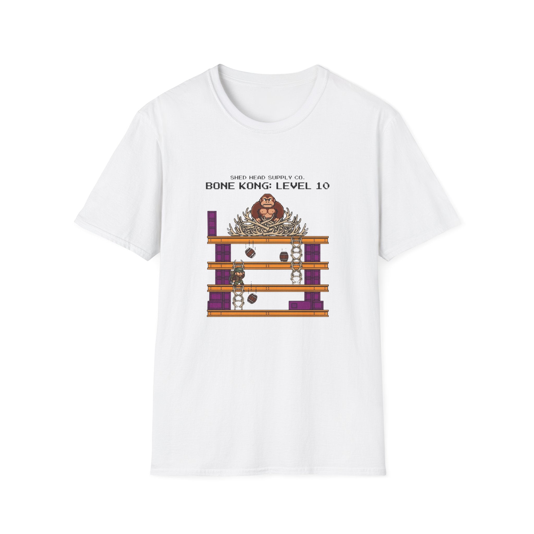 Bone Kong 80's Video Game T-Shirt