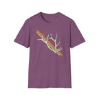 Sunset Stripe Elk Sheds T-Shirt
