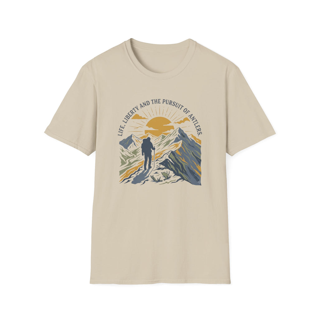 Life, Liberty and the Pursuit of Antlers T-Shirt