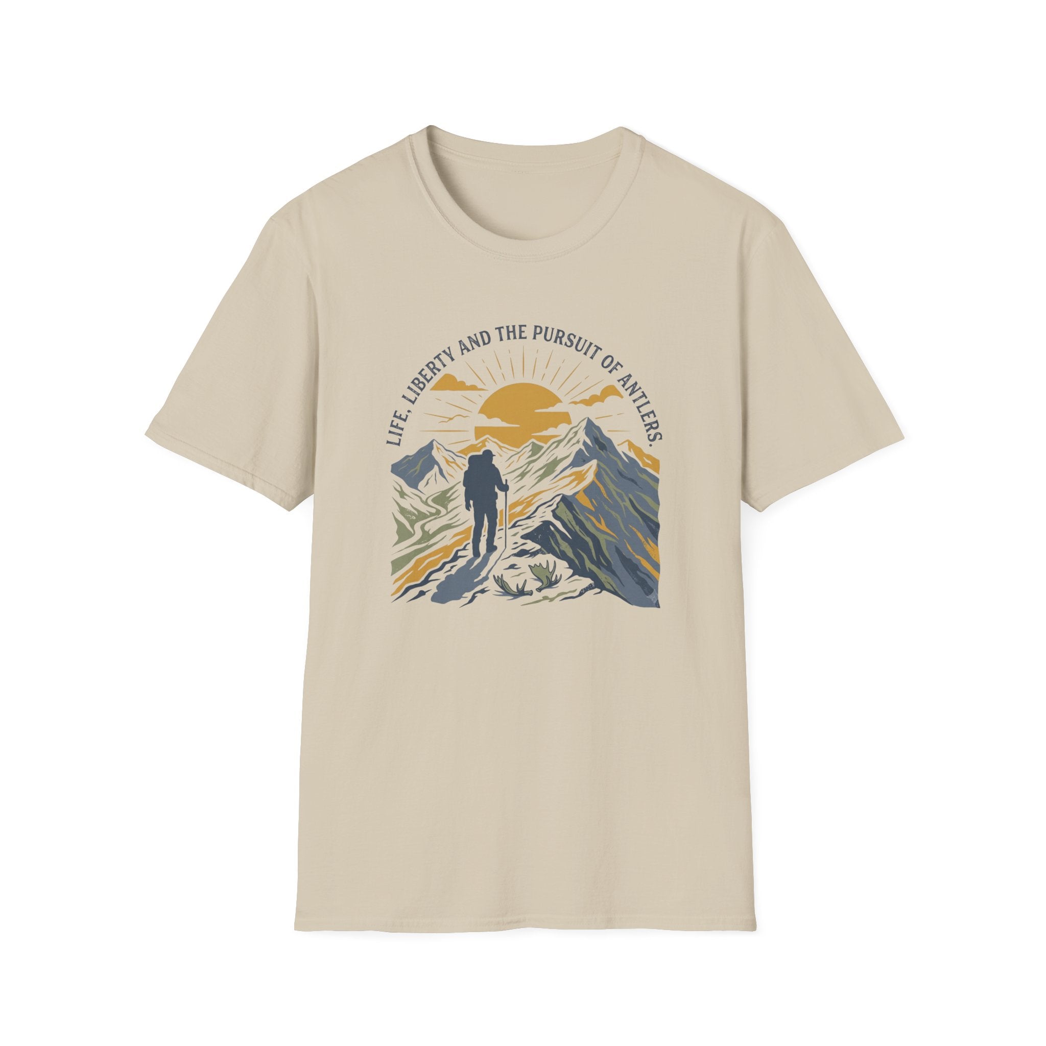 Life, Liberty and the Pursuit of Antlers T-Shirt