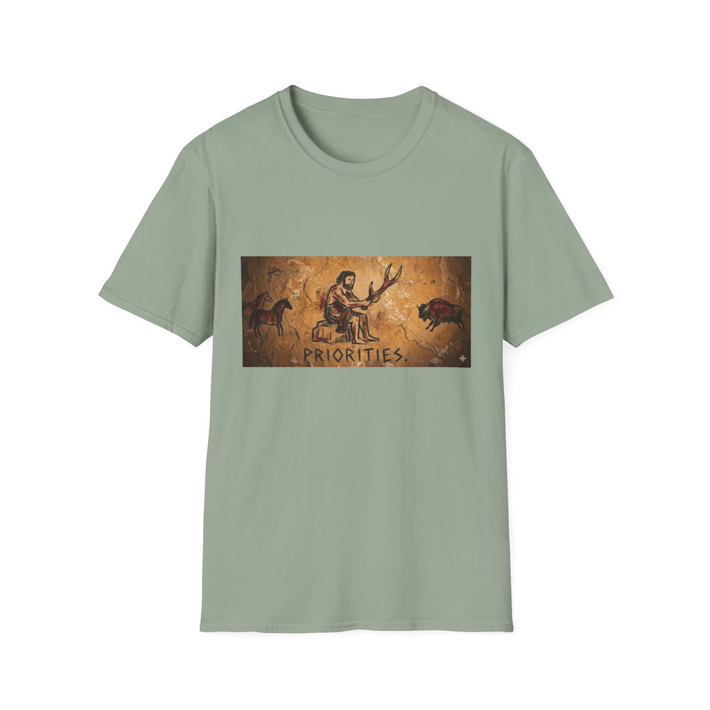 Prehistoric Priorities T-Shirt