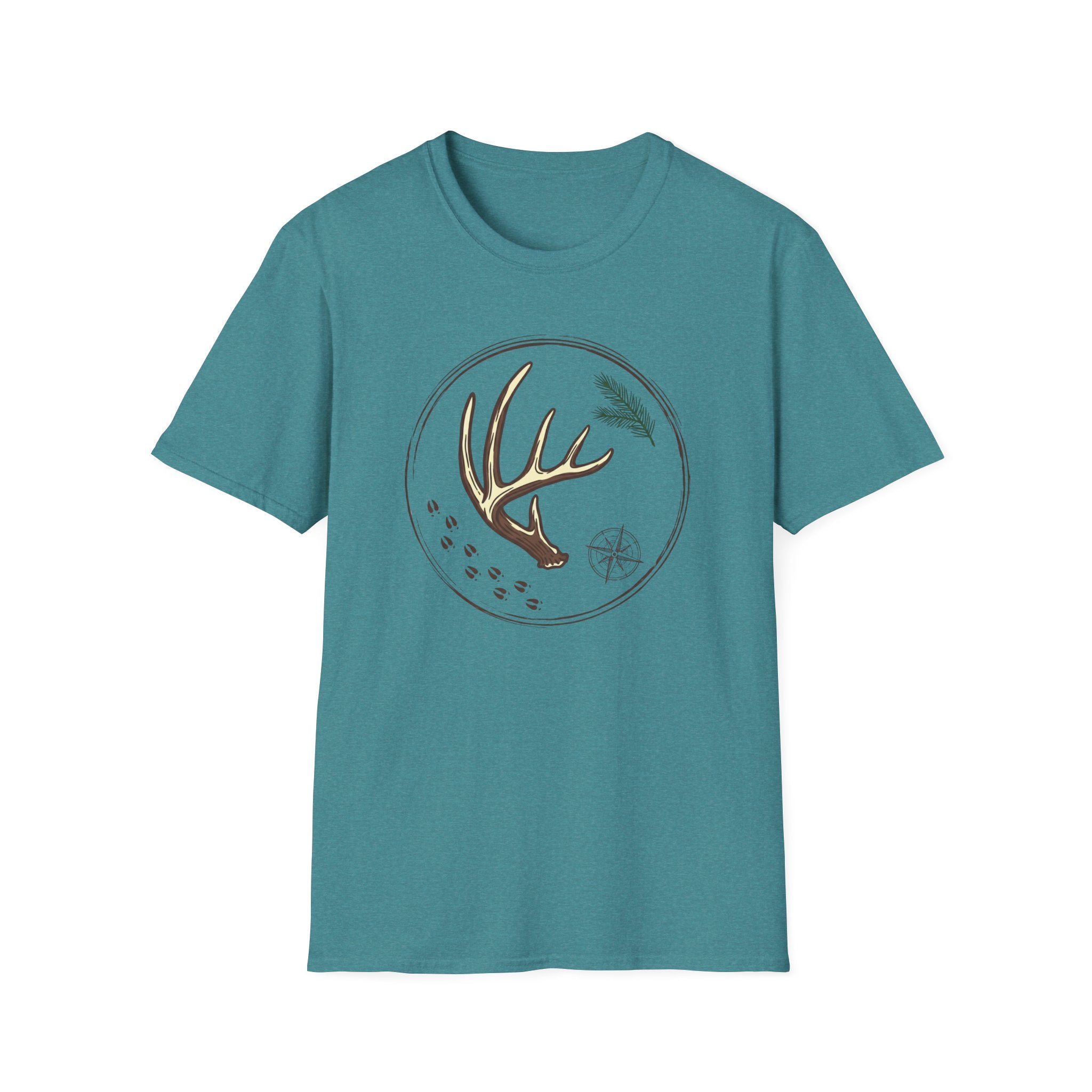 Antler Shed and Hoof Prints T-Shirt