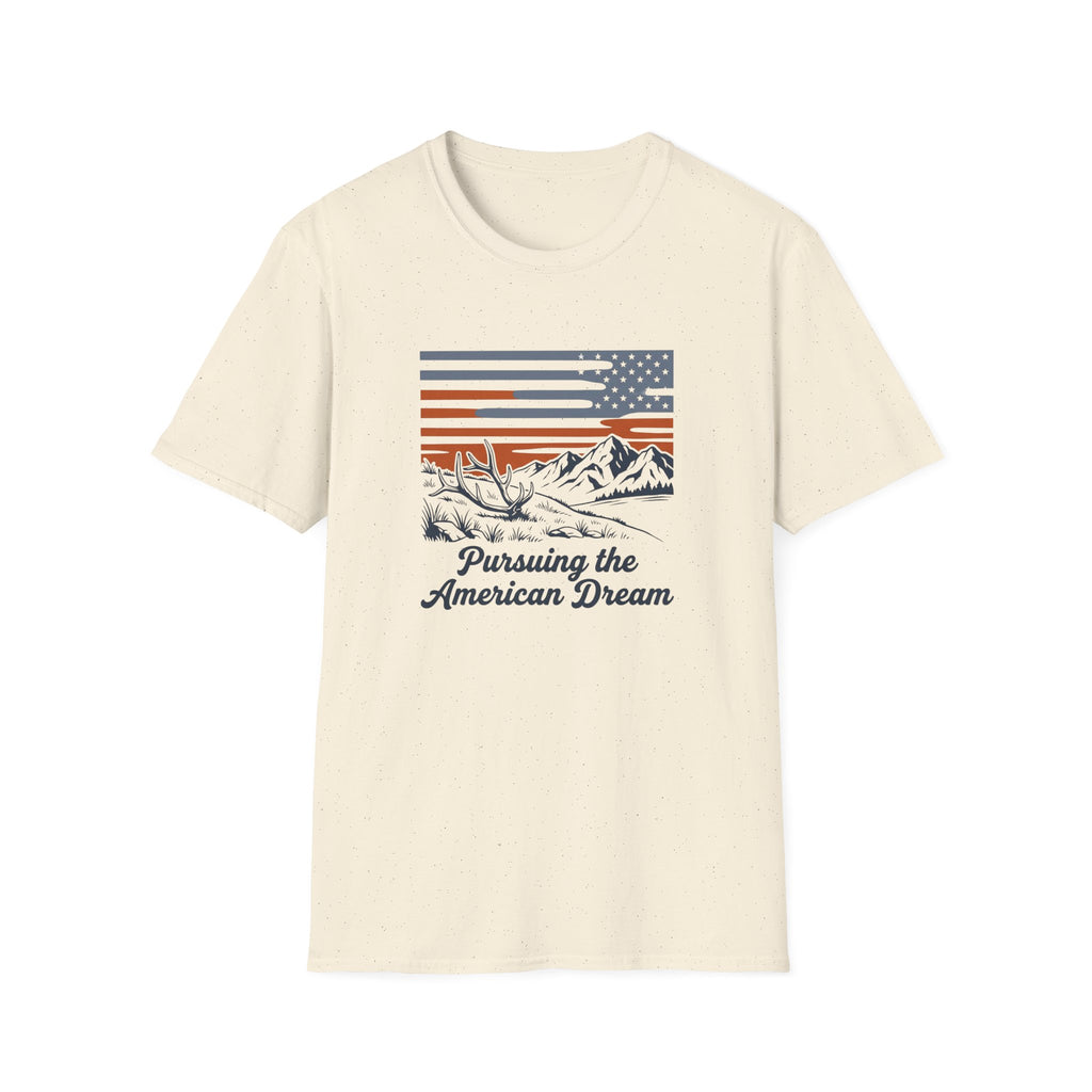 Pursuing the American Dream Antler Shed T-Shirt