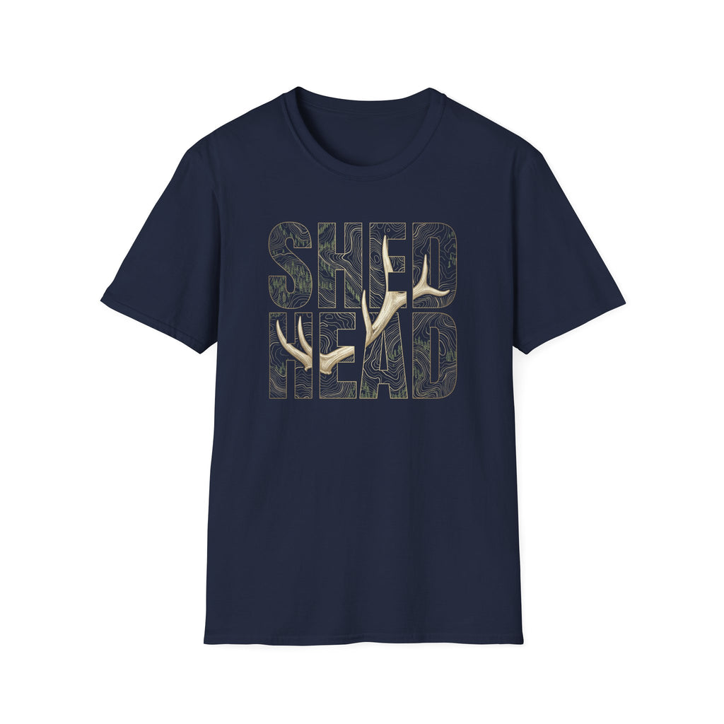 SHED HEAD Elk Shed Topography T-Shirt