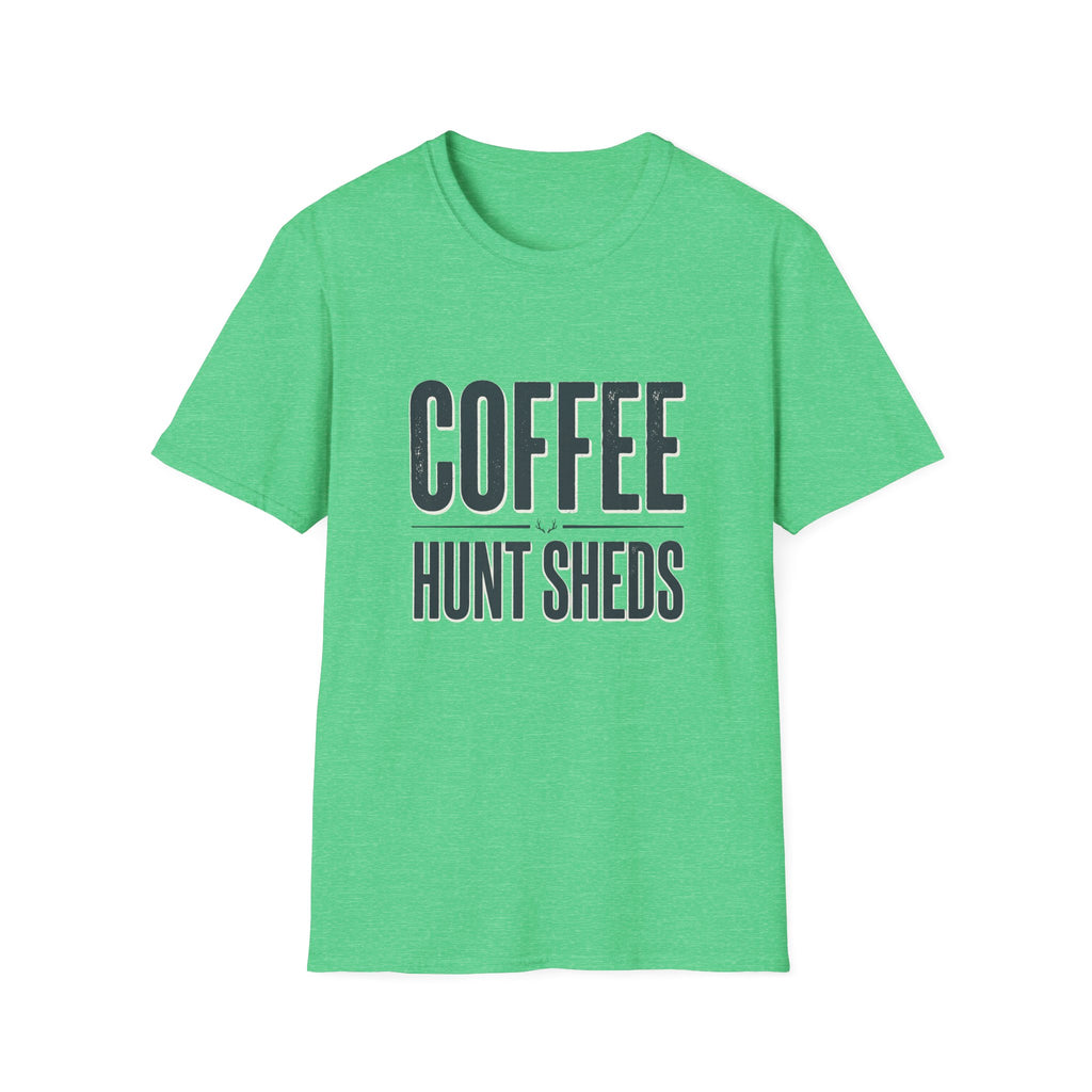 Drink Coffee & Hunt Sheds Antler T-Shirt