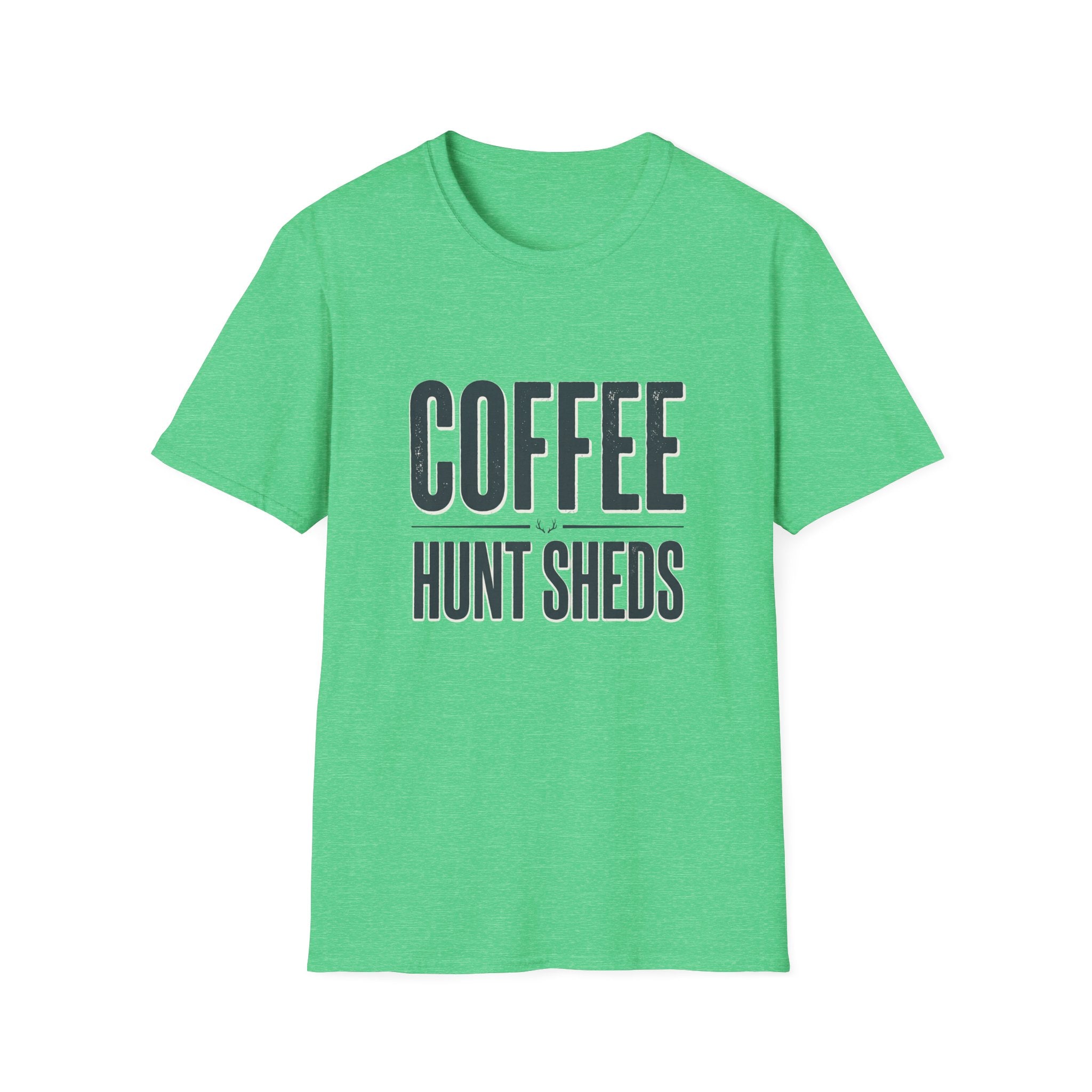 Drink Coffee & Hunt Sheds Antler T-Shirt
