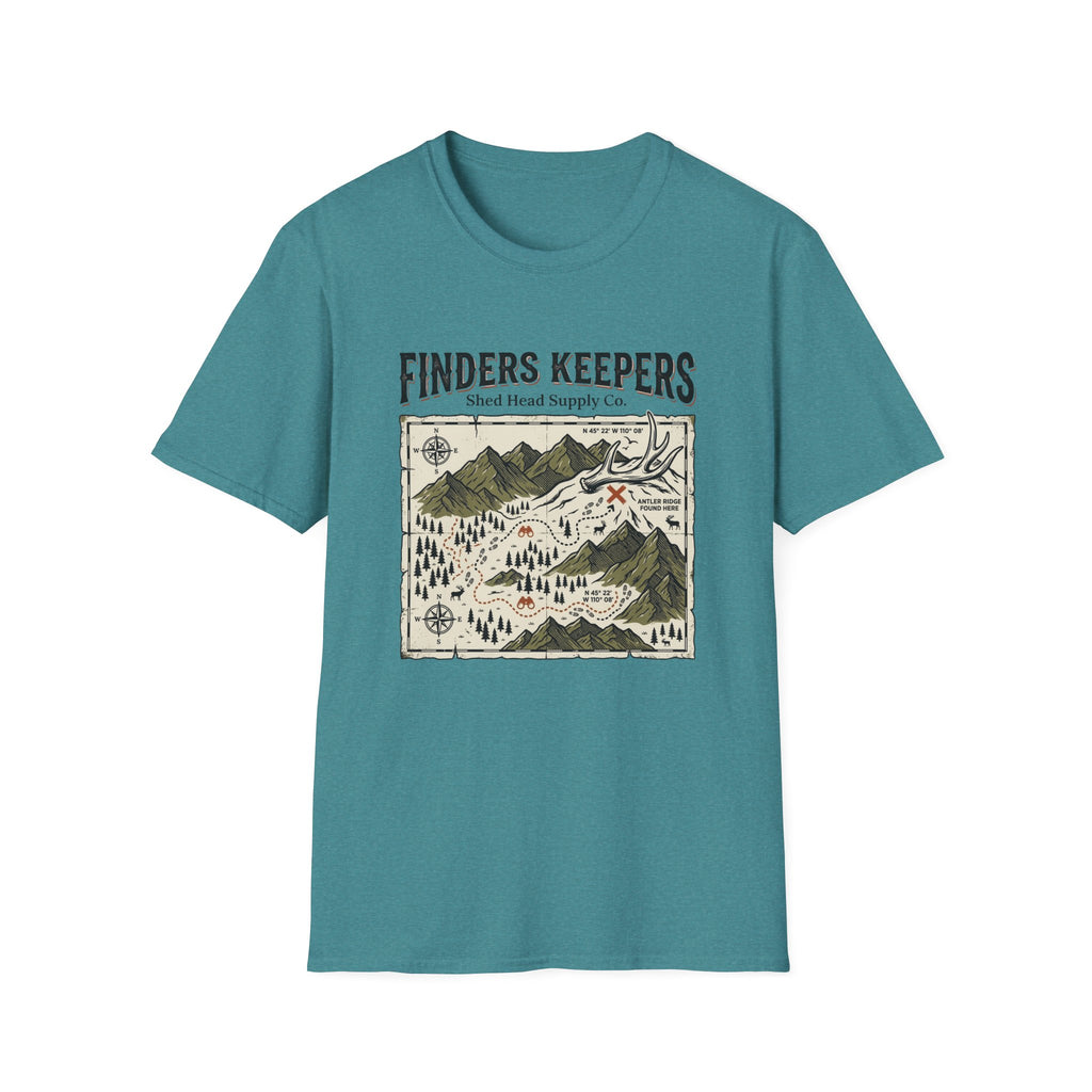 Finders Keepers Treasure Map T-Shirt