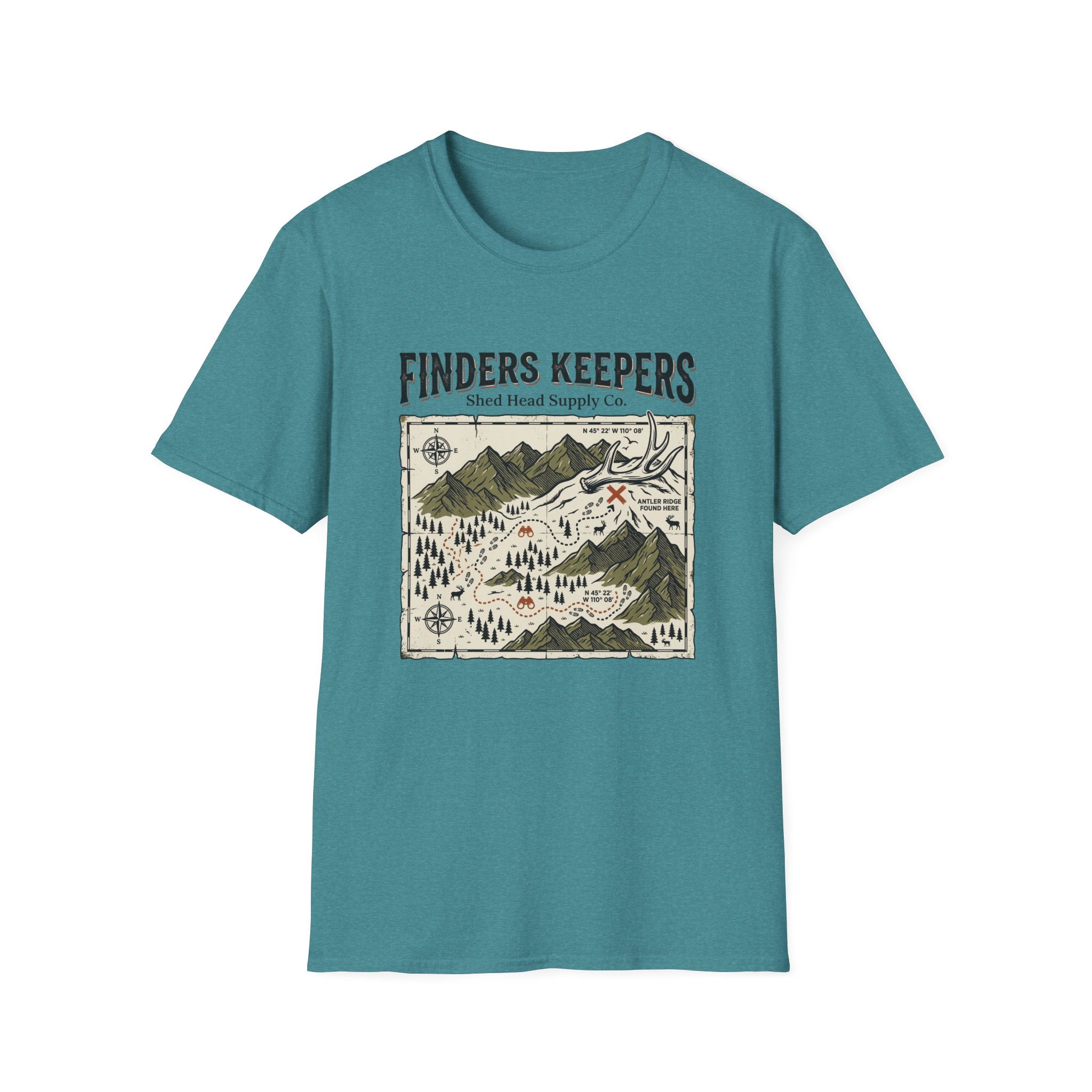 Finders Keepers Treasure Map T-Shirt