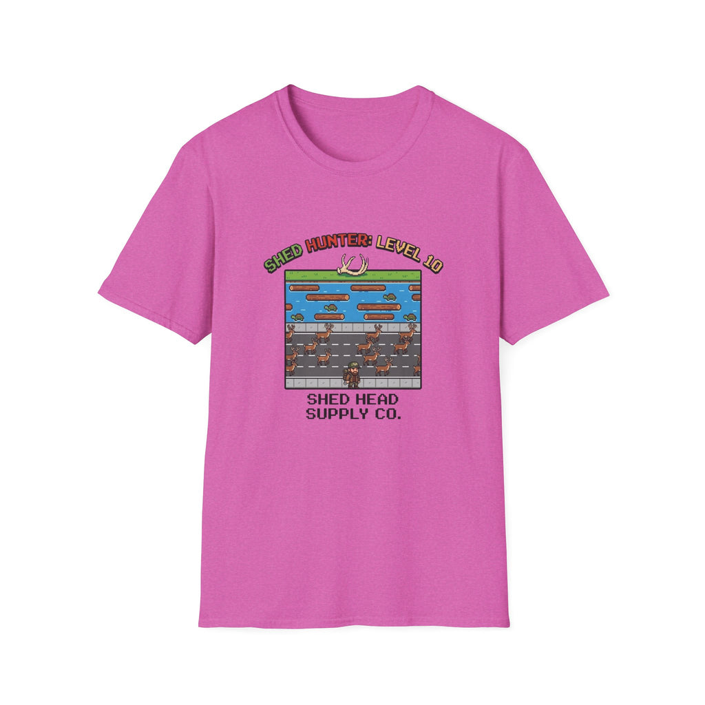 Shed Hunter 80's Video Game T-Shirt