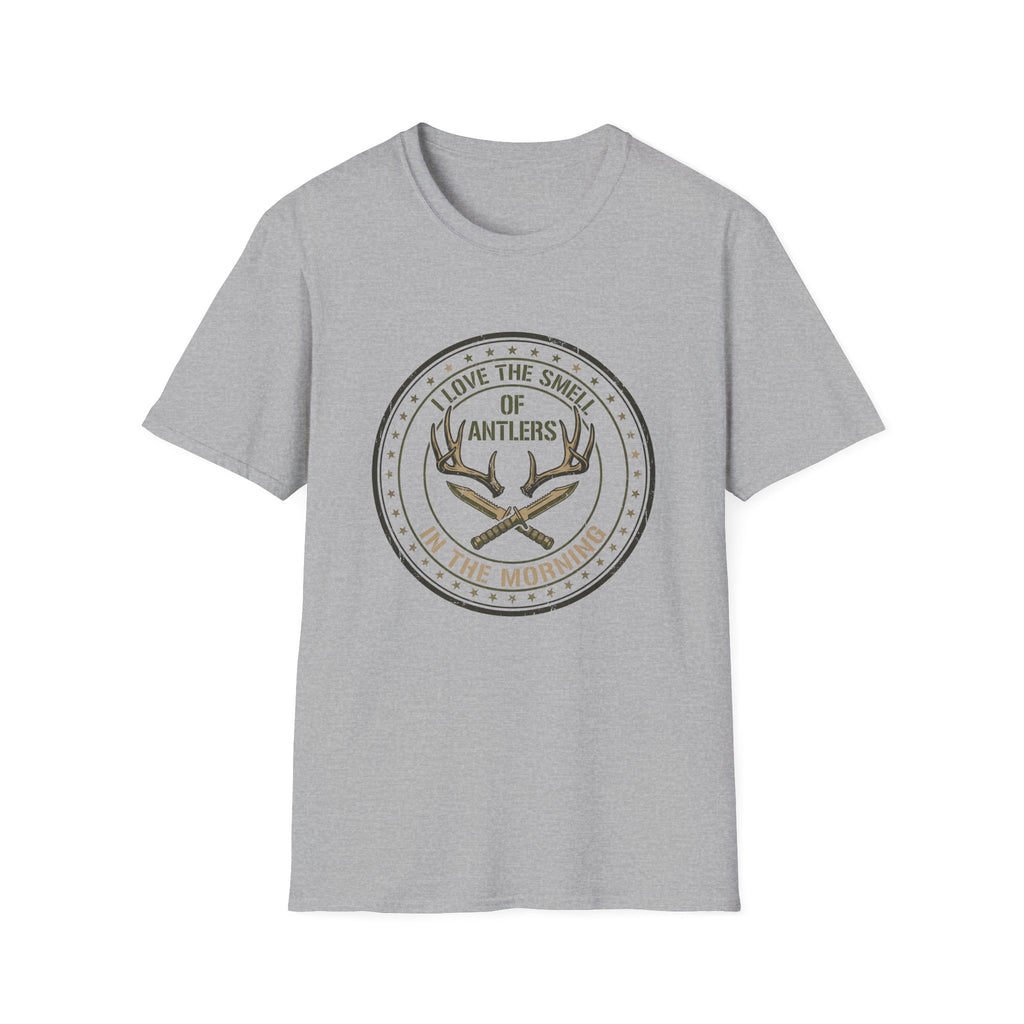 I Love the Smell of Antlers in the Morning T-Shirt