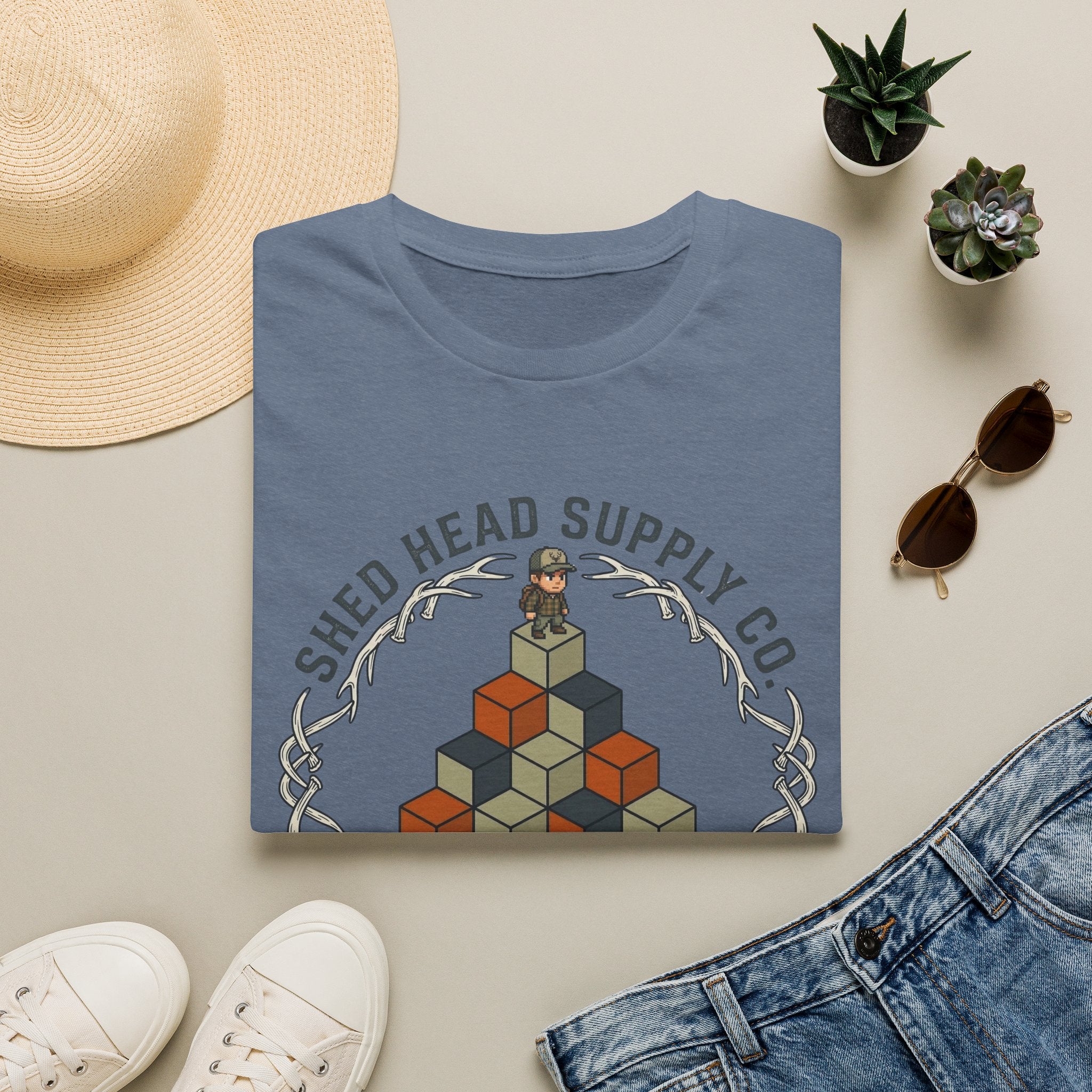 Cube-Bert 80's Video Game T-Shirt