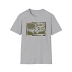 Camo Flag & Elk T-Shirt