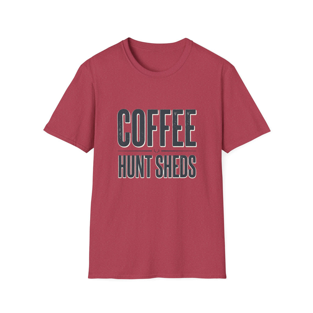 Drink Coffee & Hunt Sheds Antler T-Shirt