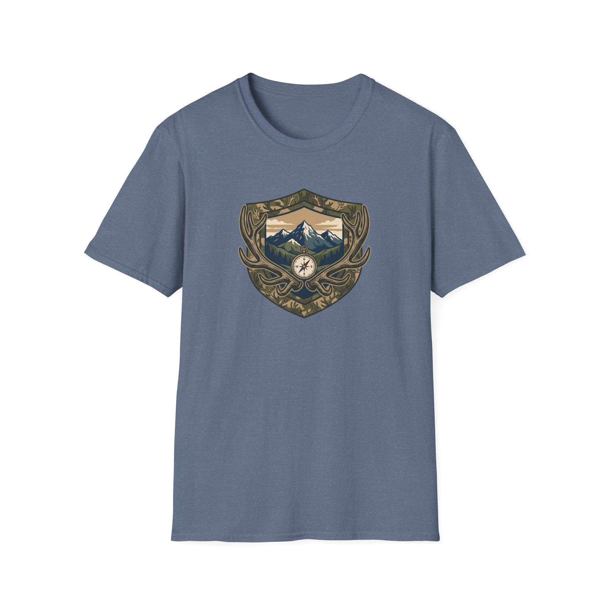 Antler Camo Badge T-Shirt