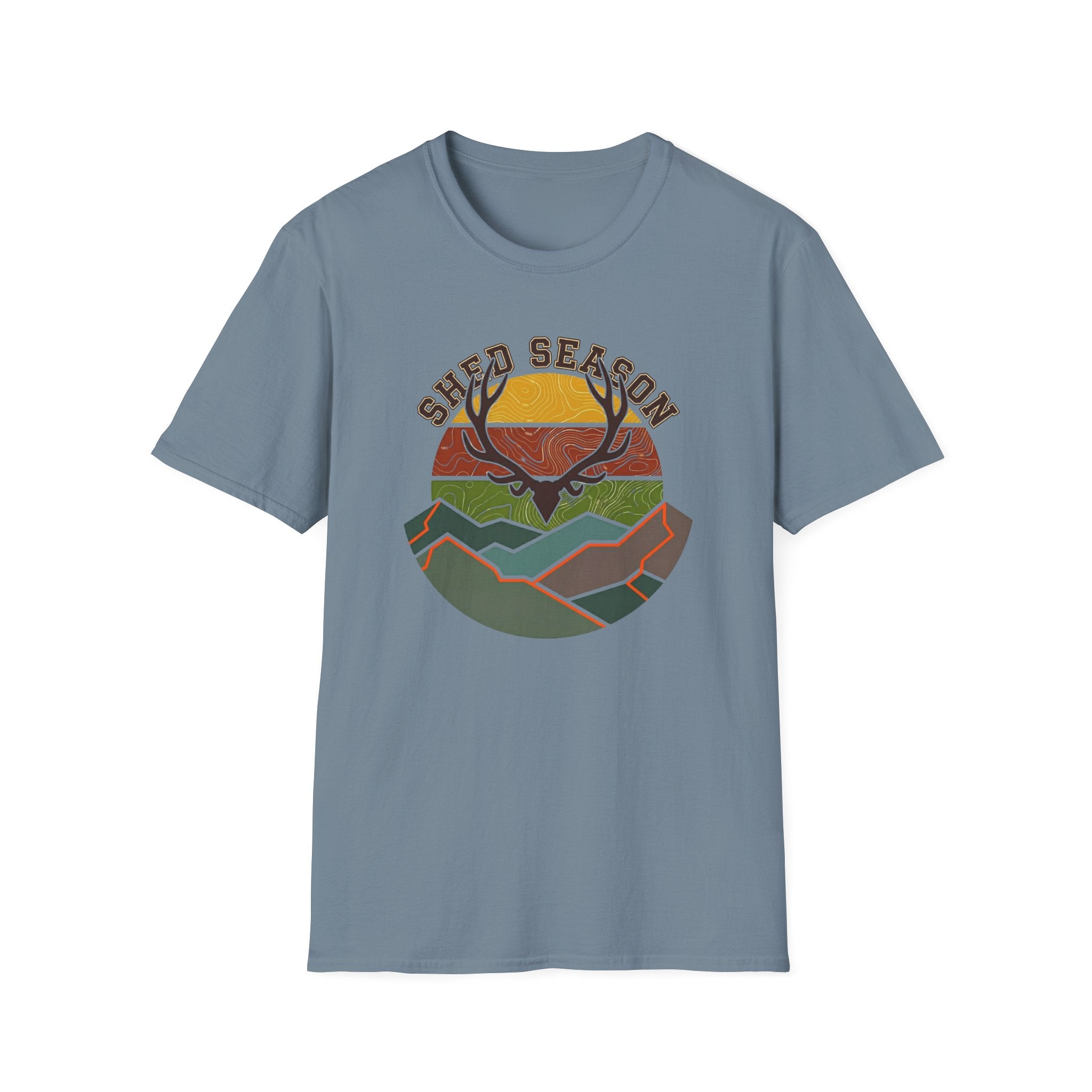Shed Season Elk Arrowhead T-Shirt