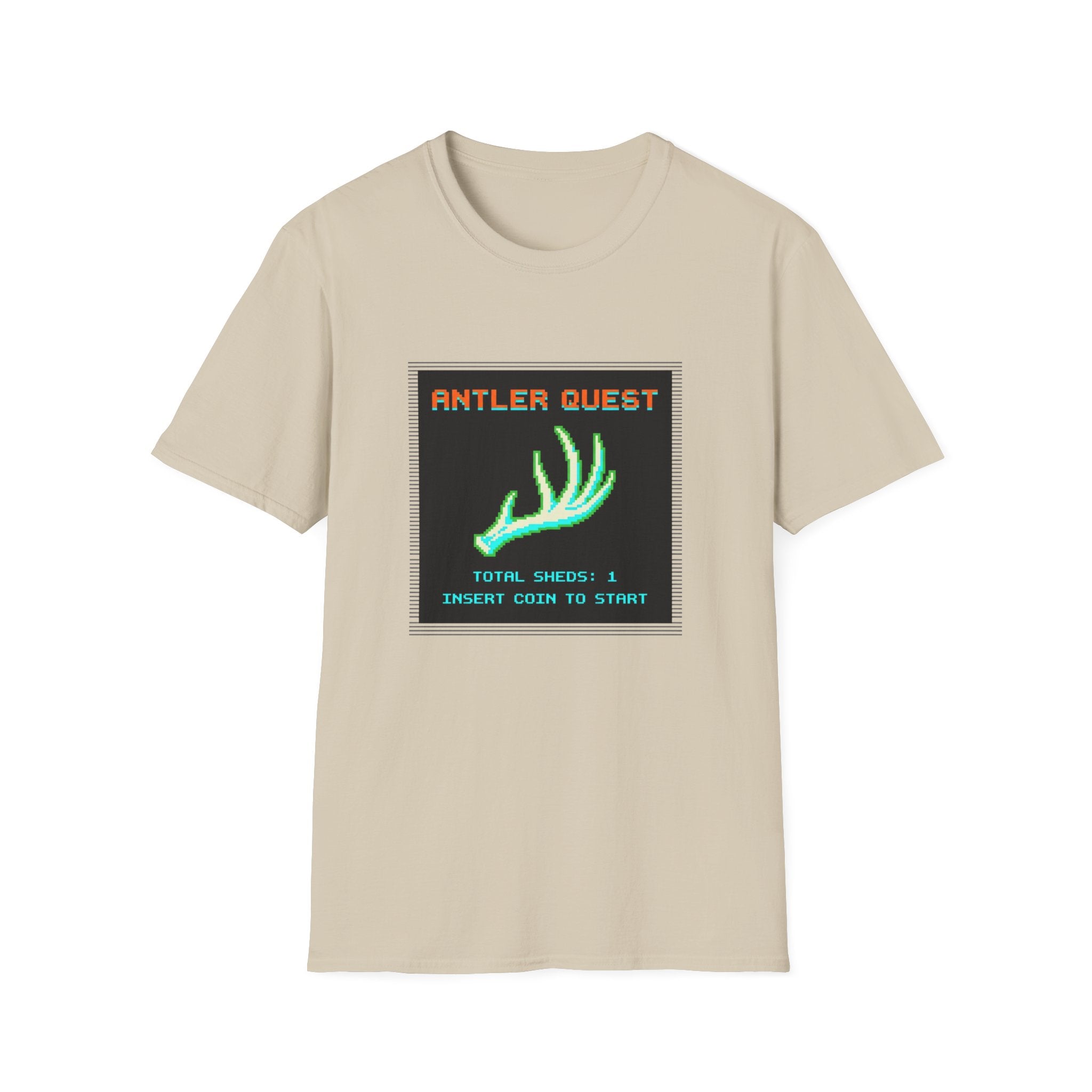 Antler Quest 80's Pixel T-Shirt